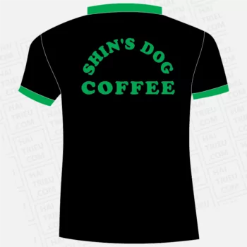 ao thun shin's dog coffee