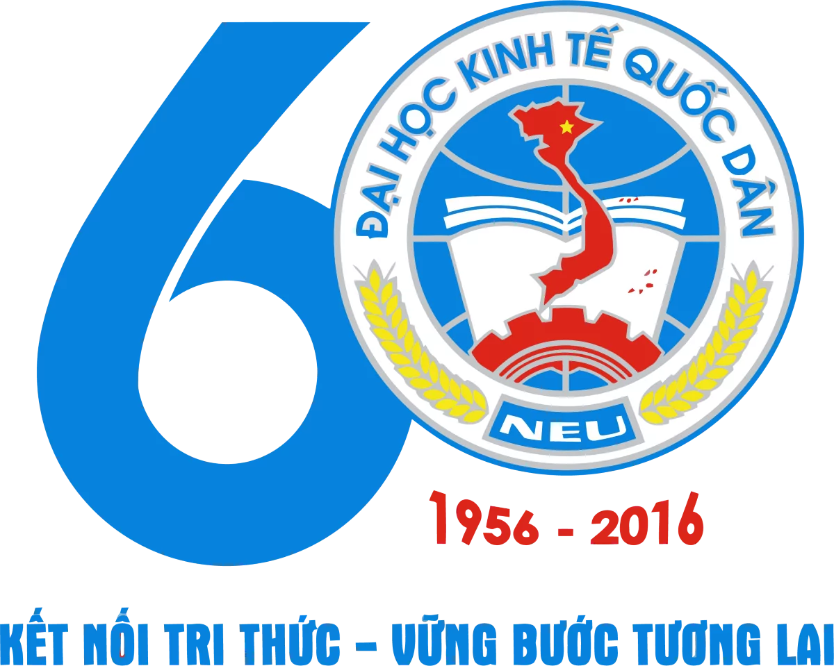 Logo DH Kinh Te Quoc Dan NEU 60th