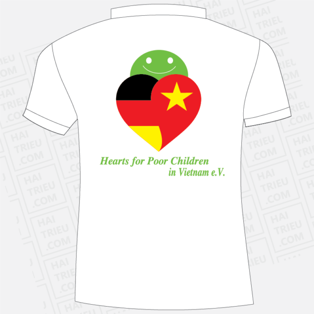 ao thun hearts for poor children in vietnam