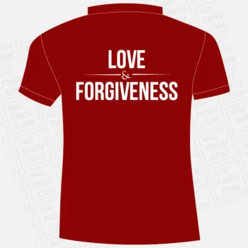 ao thun lop d2 love forgiveness