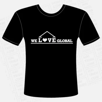 dong phuc we love global together we can
