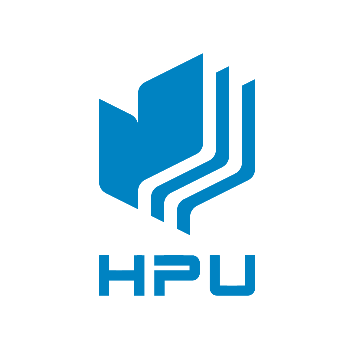 Logo DH Quan ly va Cong nghe Hai Phong HPU Bl
