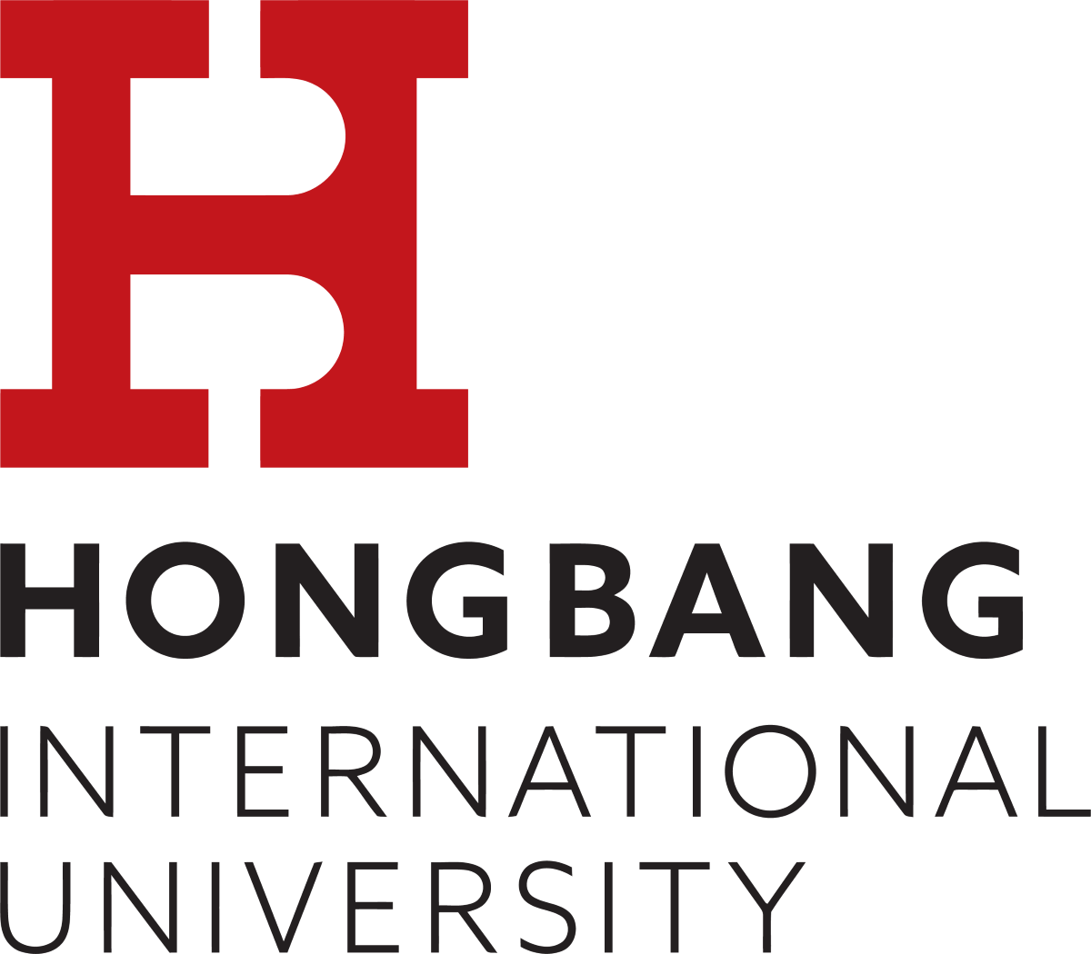 Logo DH Quoc Te Hong Bang HIU V