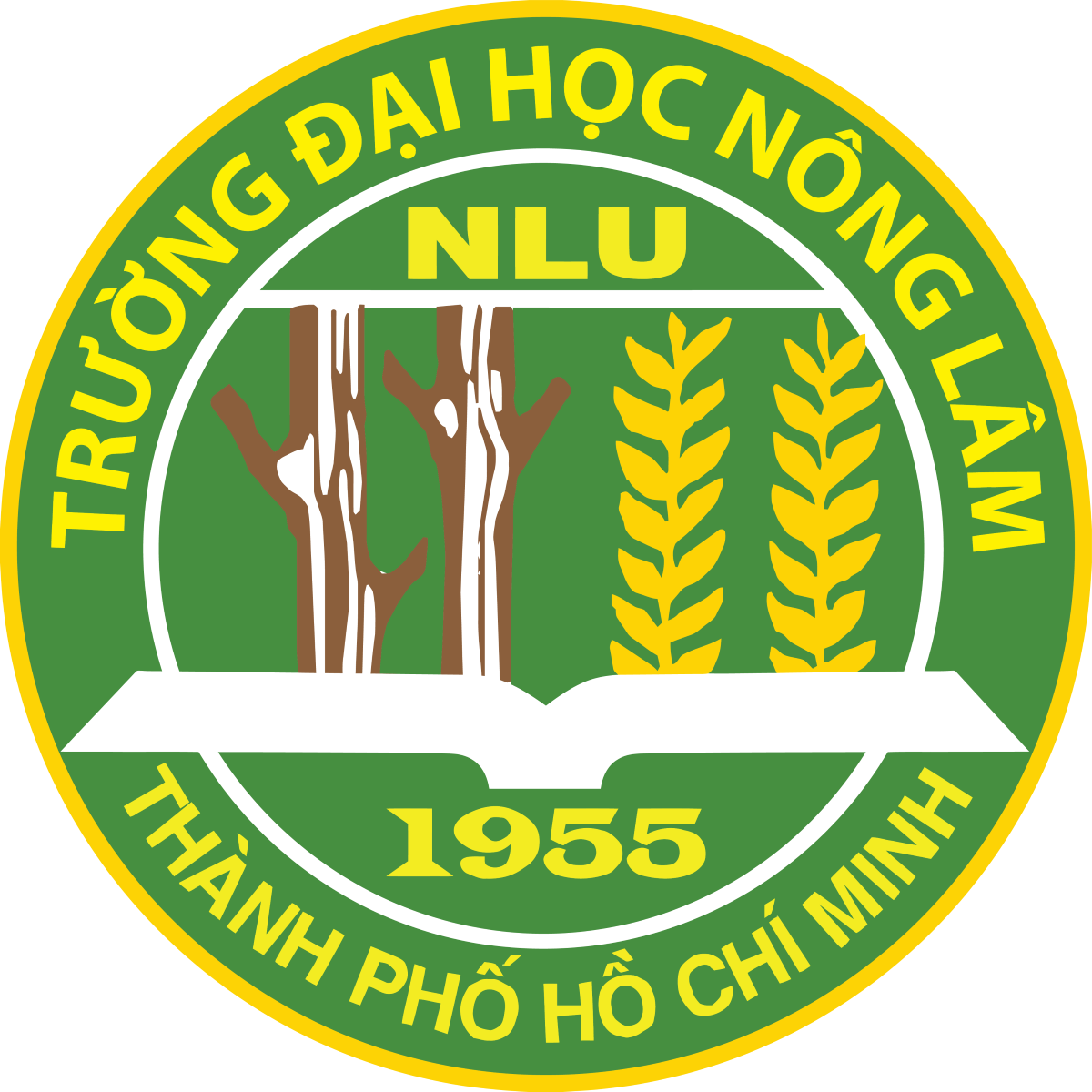 Logo Dai Hoc Nong Lam HCM HCMUAF