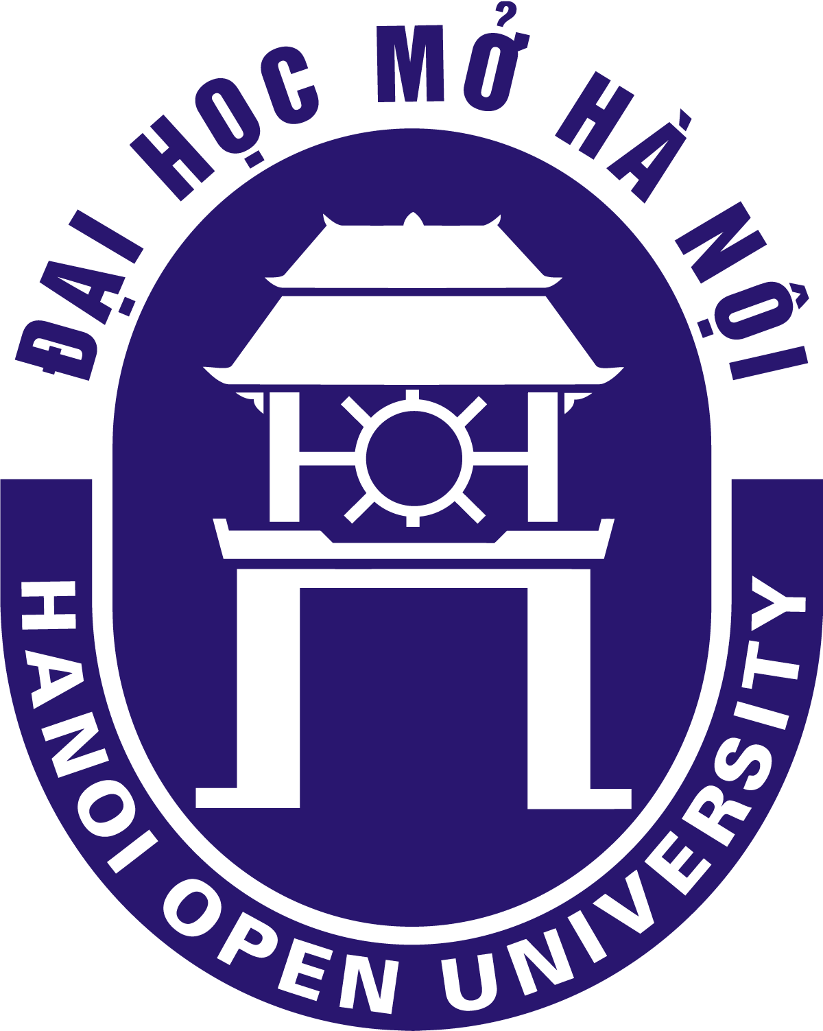 Logo DH Mo Ha Noi HOU