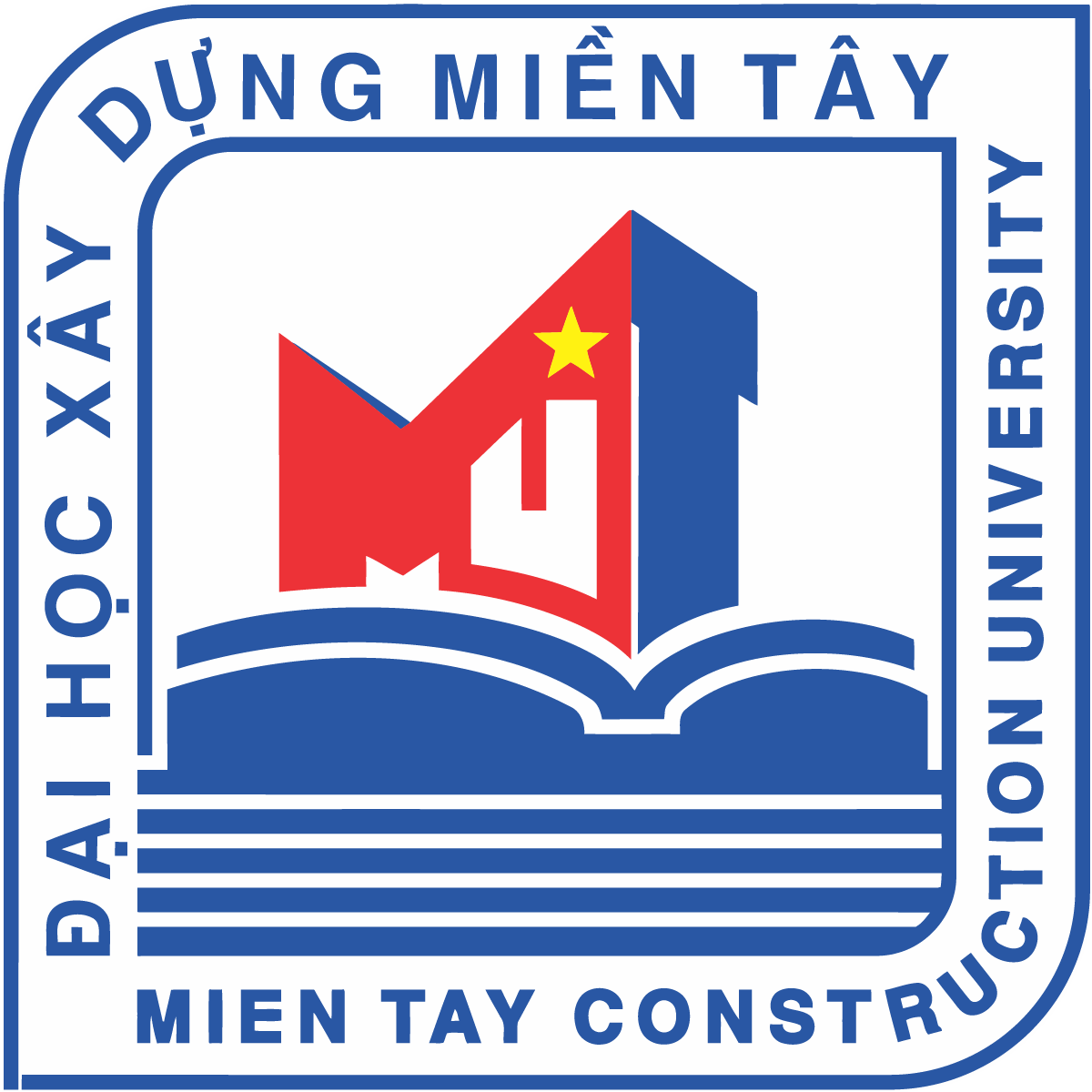Logo Truong DH Xay DUng Mien Tay MTU
