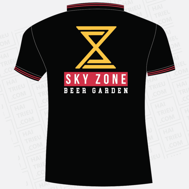 ao thun nhan vien sky zone beer garden