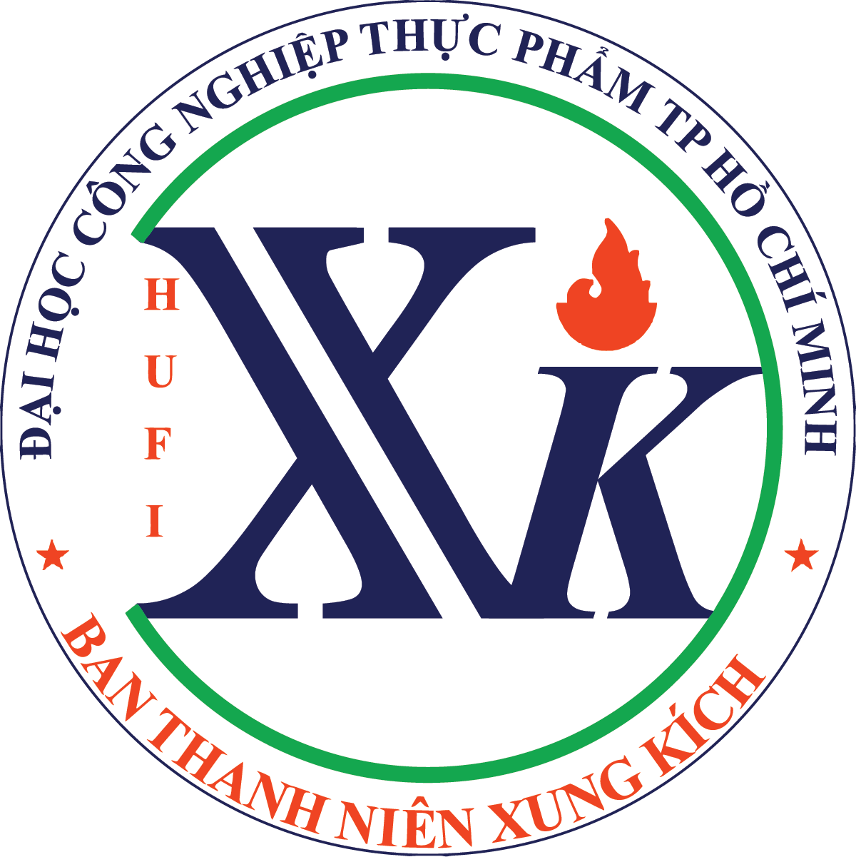 logo ban thanh nien xung kich hufi