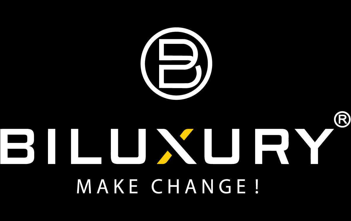 Logo Biluxury Slogan Black