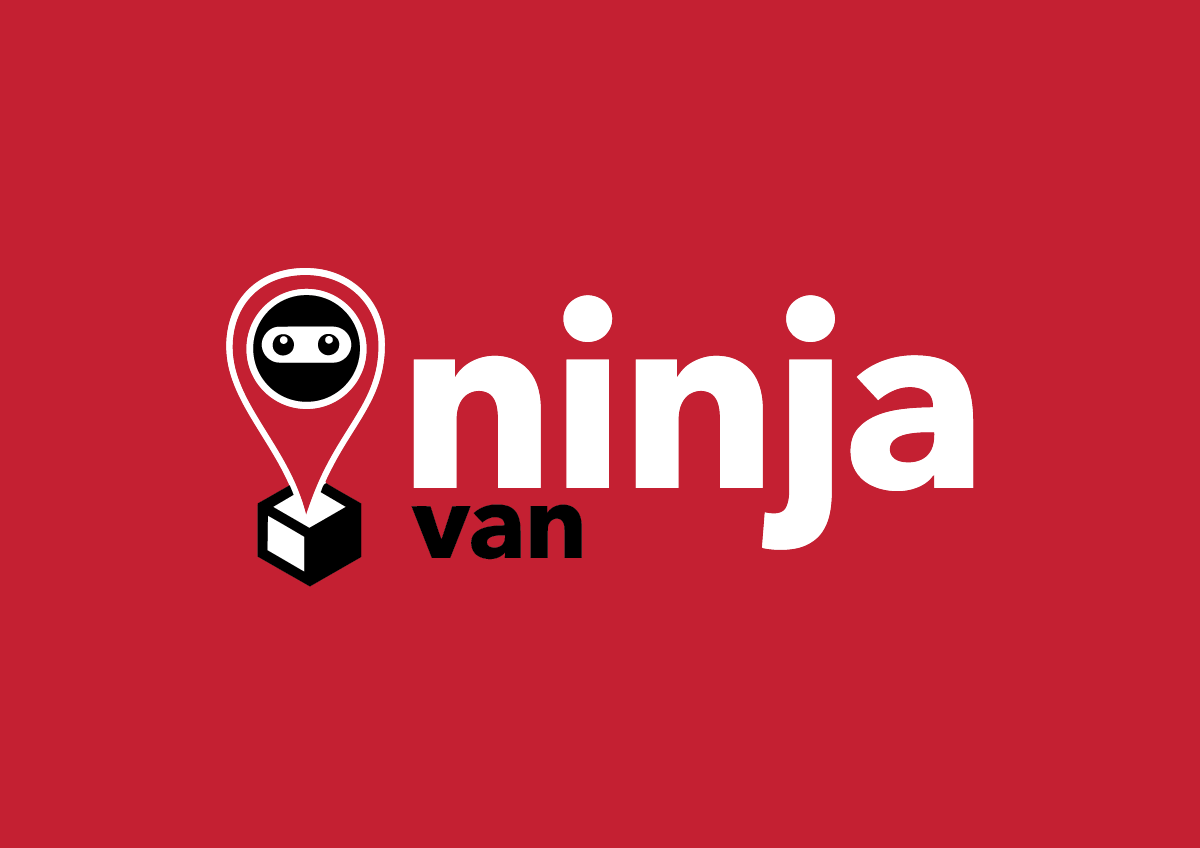 Logo Ninjavan V Red
