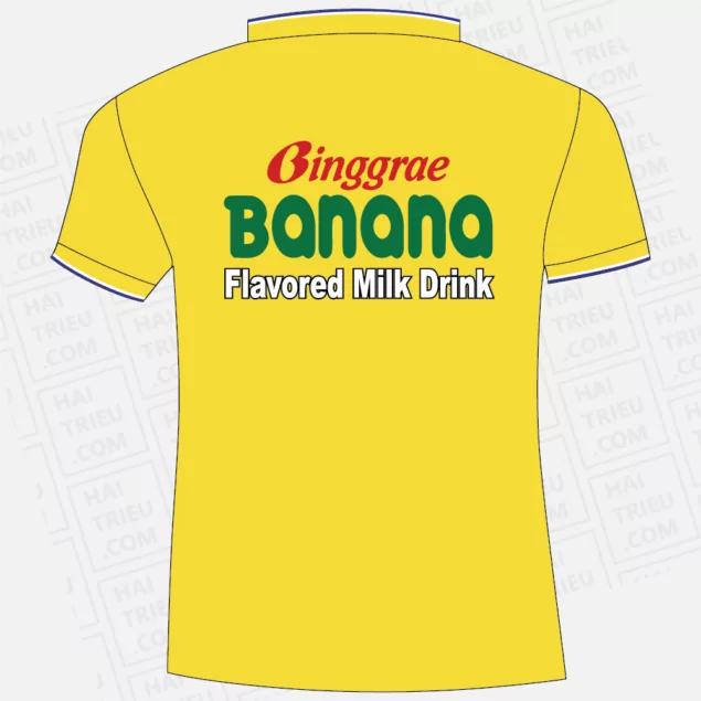 ao thun nhan vien binggrae banana flavored milk drink