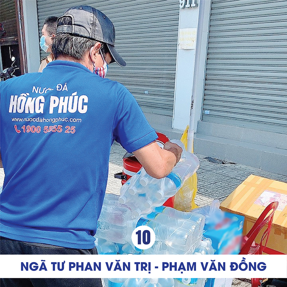 dong phuc nhan vien nuoc da hong phuc - hp ice