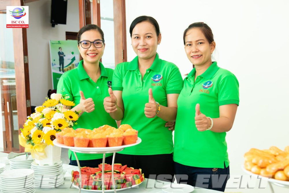 hinh anh dong phuc nhan vien becamex isc event