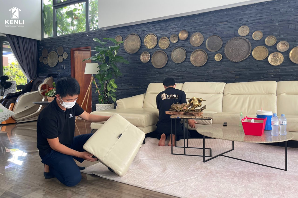 hinh anh dong phuc noi that kenli italian luxury furniture