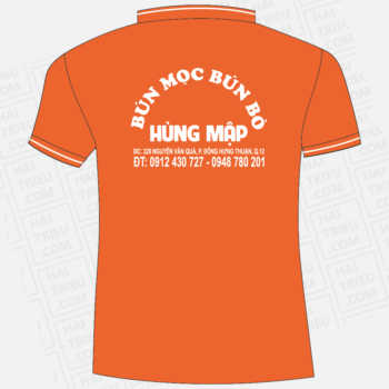 ao thun nhan vien bun moc hung map