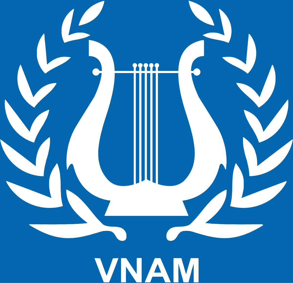 Logo Hoc Vien Am Nhac Quoc Gia Viet Nam VNAM Blue