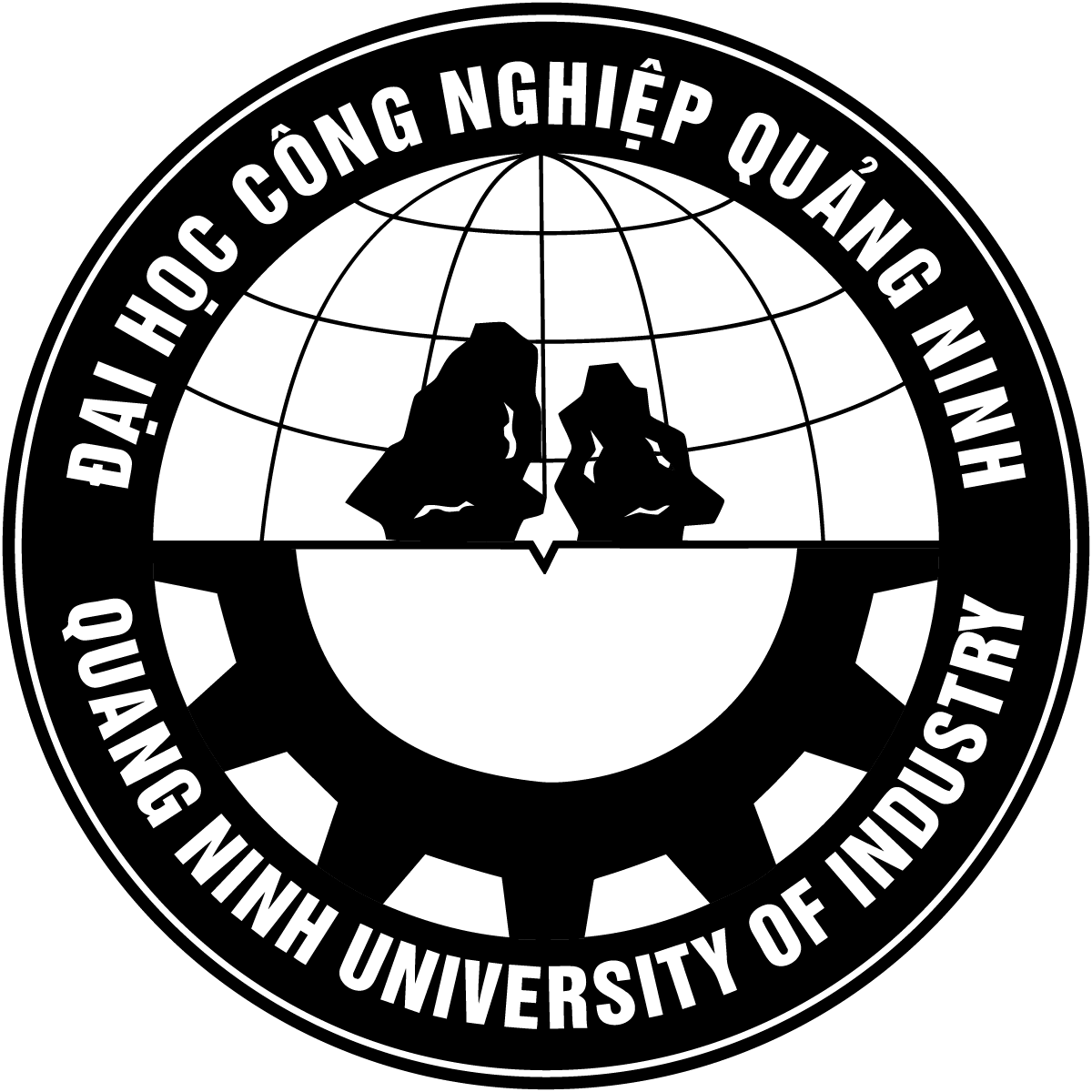 Logo Truong Dai hoc Cong nghiep Quang Ninh Am Ban