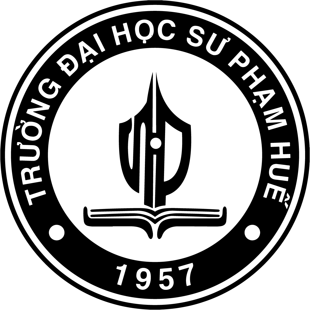 Logo Truong Dai hoc Su pham DH Hue Am Ban