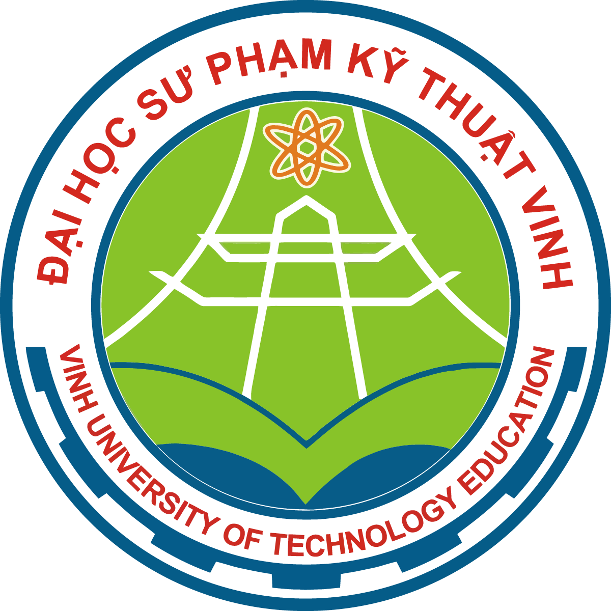 Logo Truong Dai hoc Su pham Ky thuat Vinh SPKTVinh