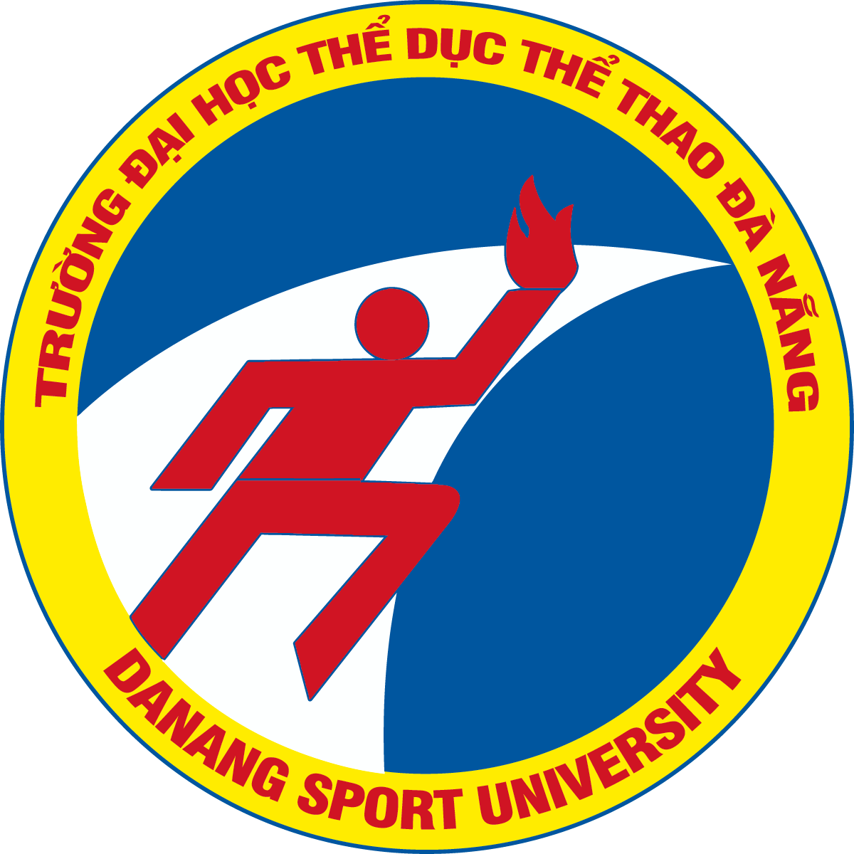 Logo Truong Dai hoc The duc The thao Da Nang