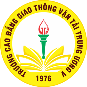 Logo Truong Cao dang Giao thong van tai Trung uong V