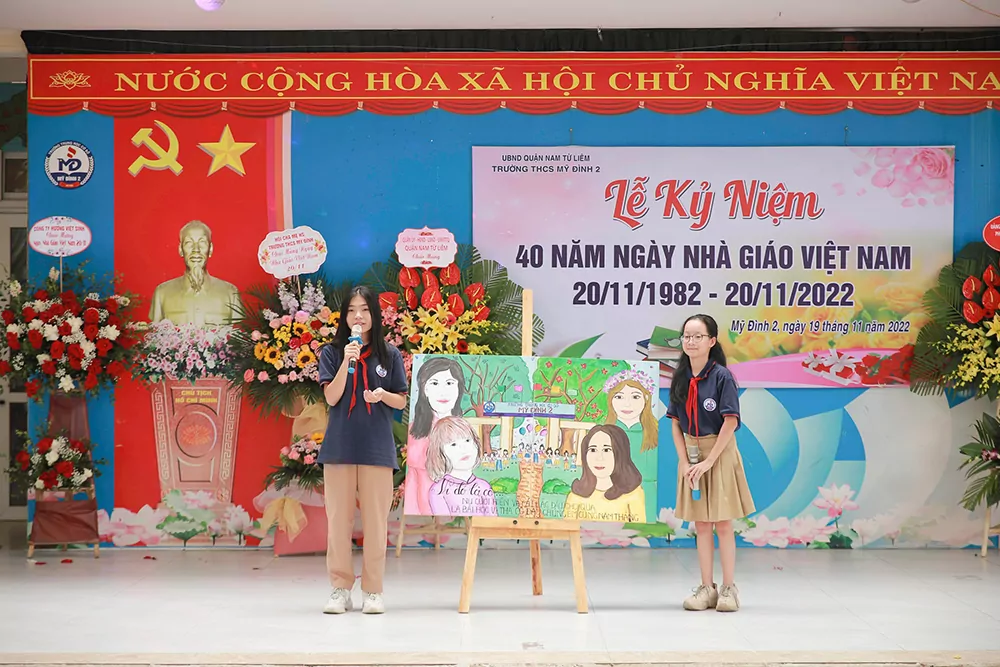 dong phuc truong thcs my dinh 2