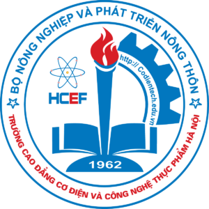 Logo Truong Cao Dang Co Dien va Cong Nghe Thuc Pham Ha Noi