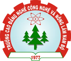 Logo Truong Cao dang Cong nghe va Nong lam Nam Bo