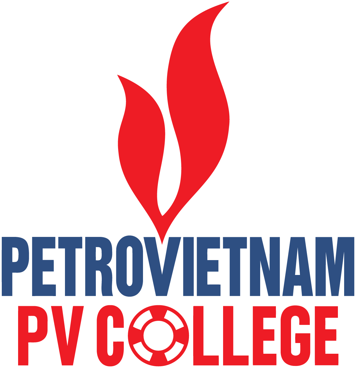 Logo Truong Cao dang Dau khi PVCOLLEGE
