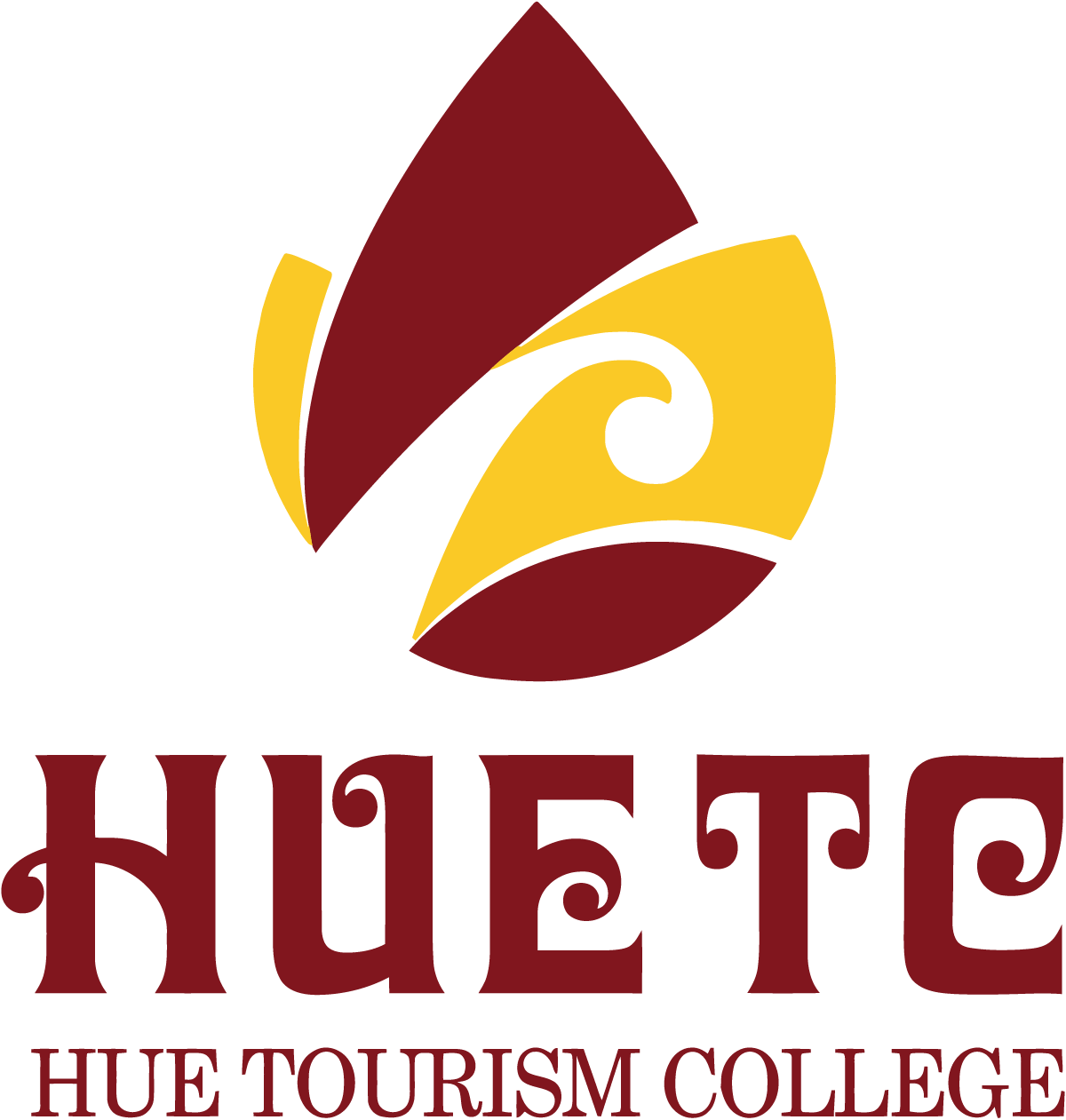 Logo Truong Cao dang Du lich Hue HUETC