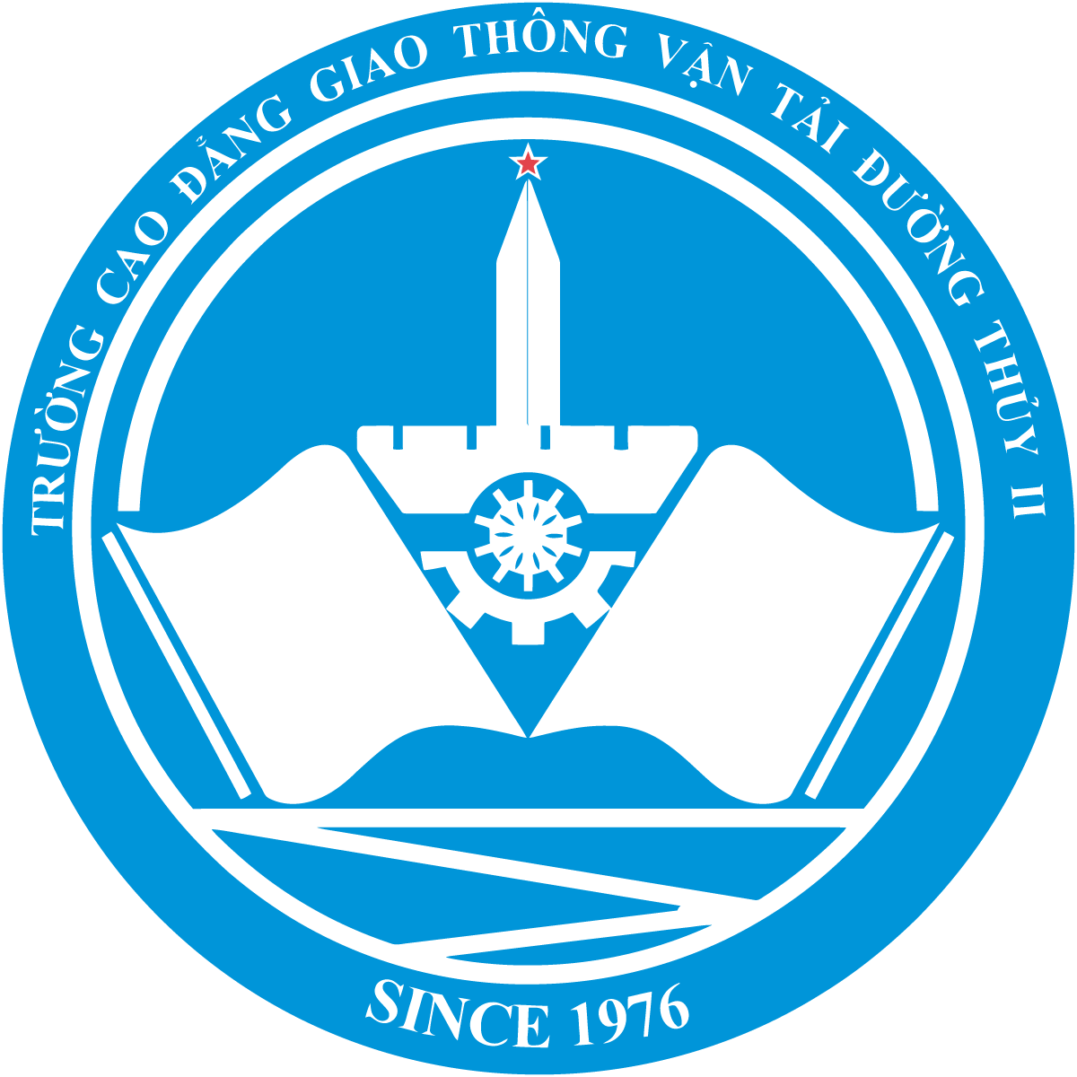 Logo Truong Cao dang Giao thong van tai Duon