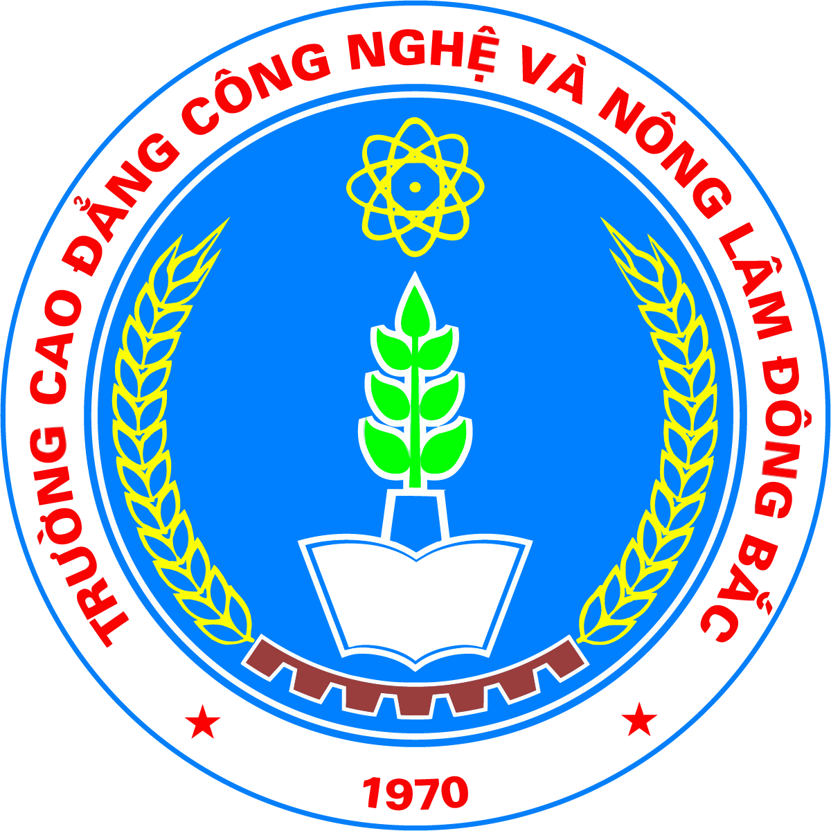 Vector Logo] Trường Cao đẳng Công Nghệ Và Nông Lâm Đông Bắc - The ...