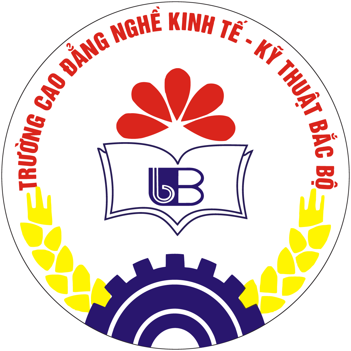 Logo Truong Cao dang nghe Kinh te Ky thuat Bac Bo