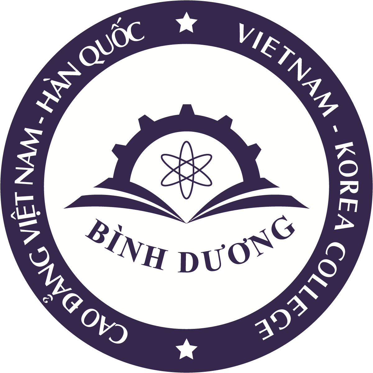 Logo Truong Cao dang Viet Nam Han Quoc Binh Duong
