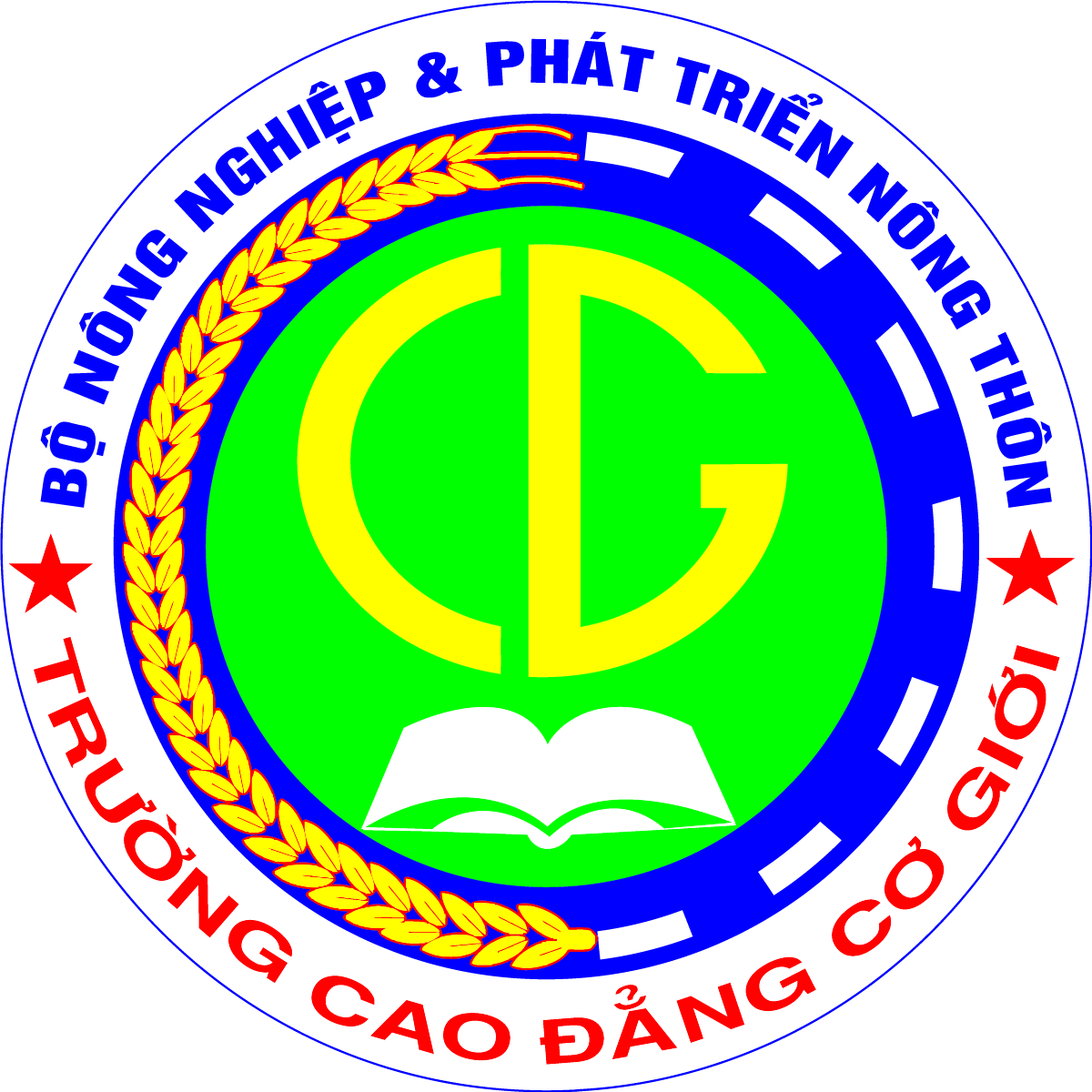 Logo Truong Cao dang nghe Co gioi Quang Ngai