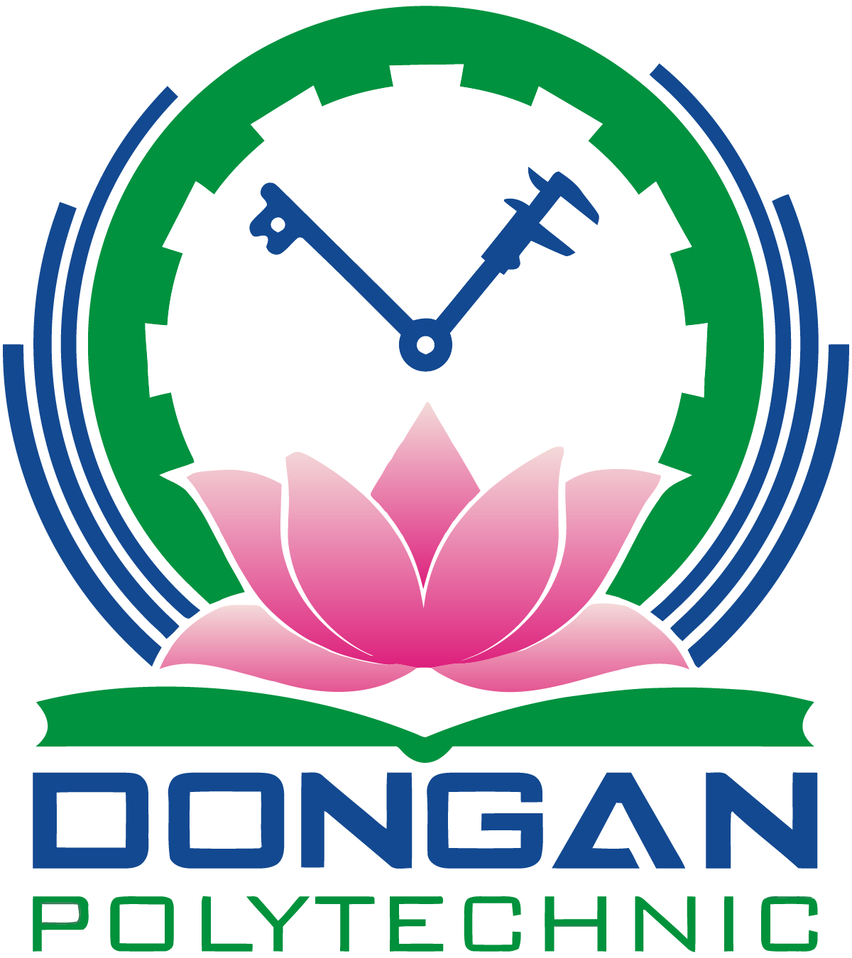 Logo Truong Cao dang nghe Cong nghe cao Dong An