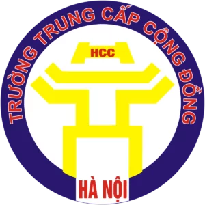 Logo Truong Trung cap Cong dong Ha Noi