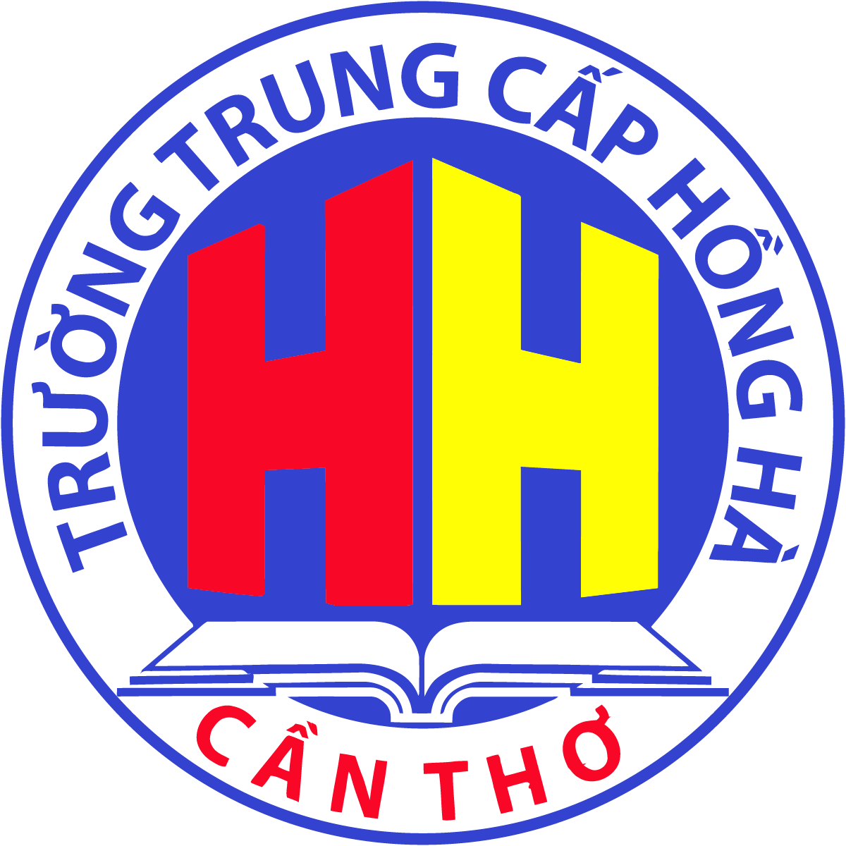 Logo Truong Trung cap Hong Ha Can Tho