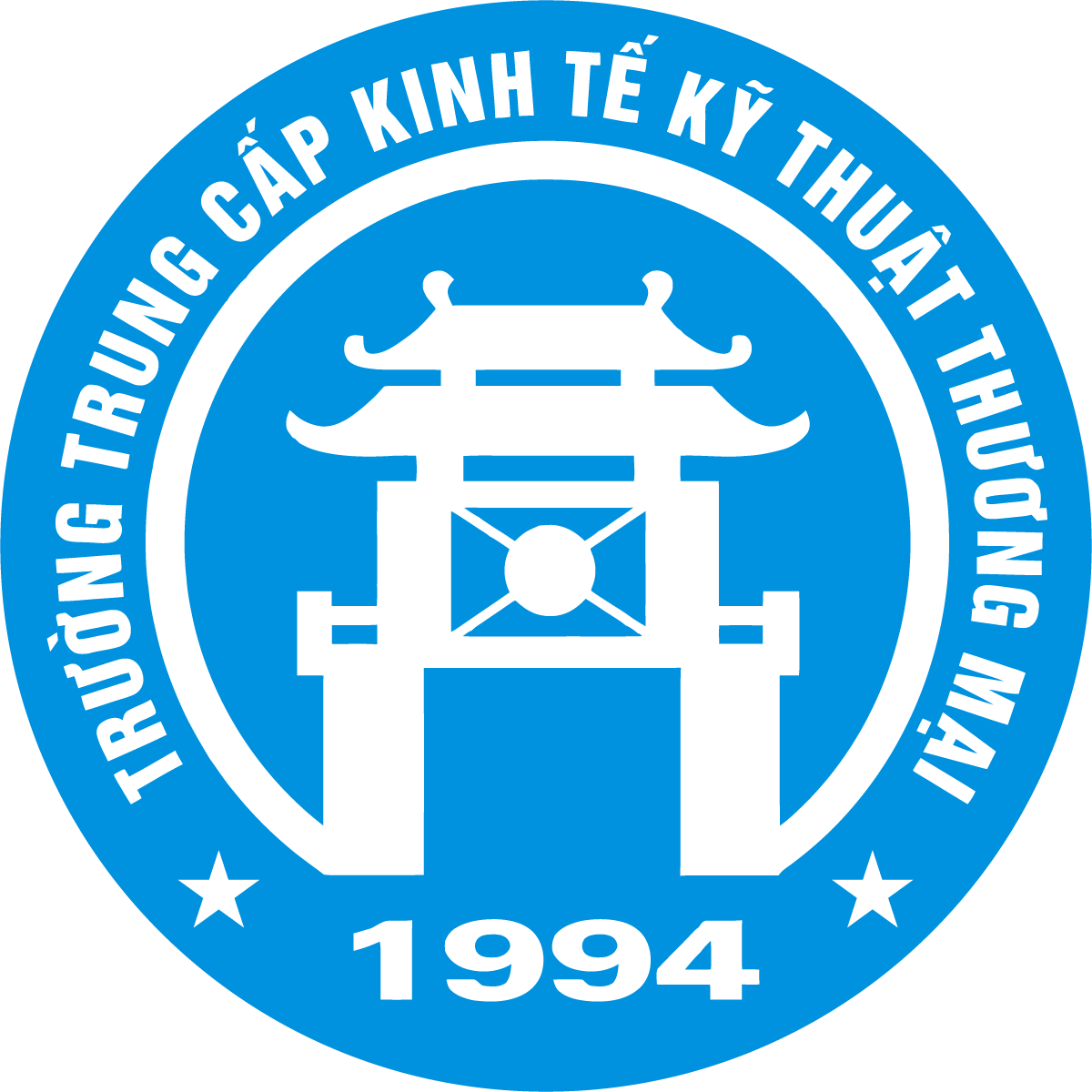 Logo Truong Trung cap Kinh te Ky thuat Thuong mai