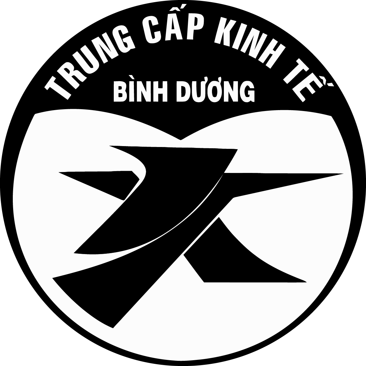 Logo Truong Trung cap Kinh te Binh Duong am bnar