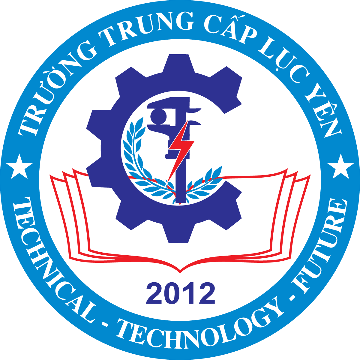 Logo Truong Trung cap Luc Yen
