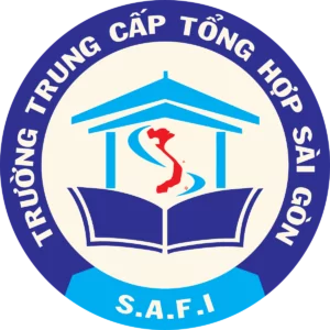 Logo Truong Trung cap Tong hop Sai Gon