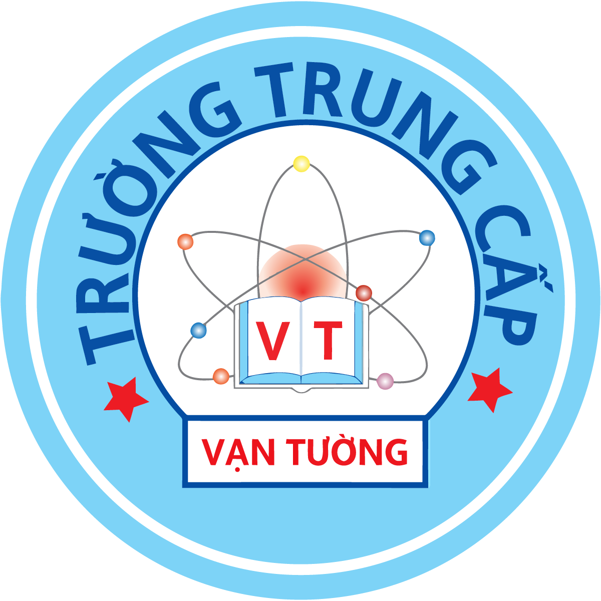 Logo Truong Trung cap Van Tuong