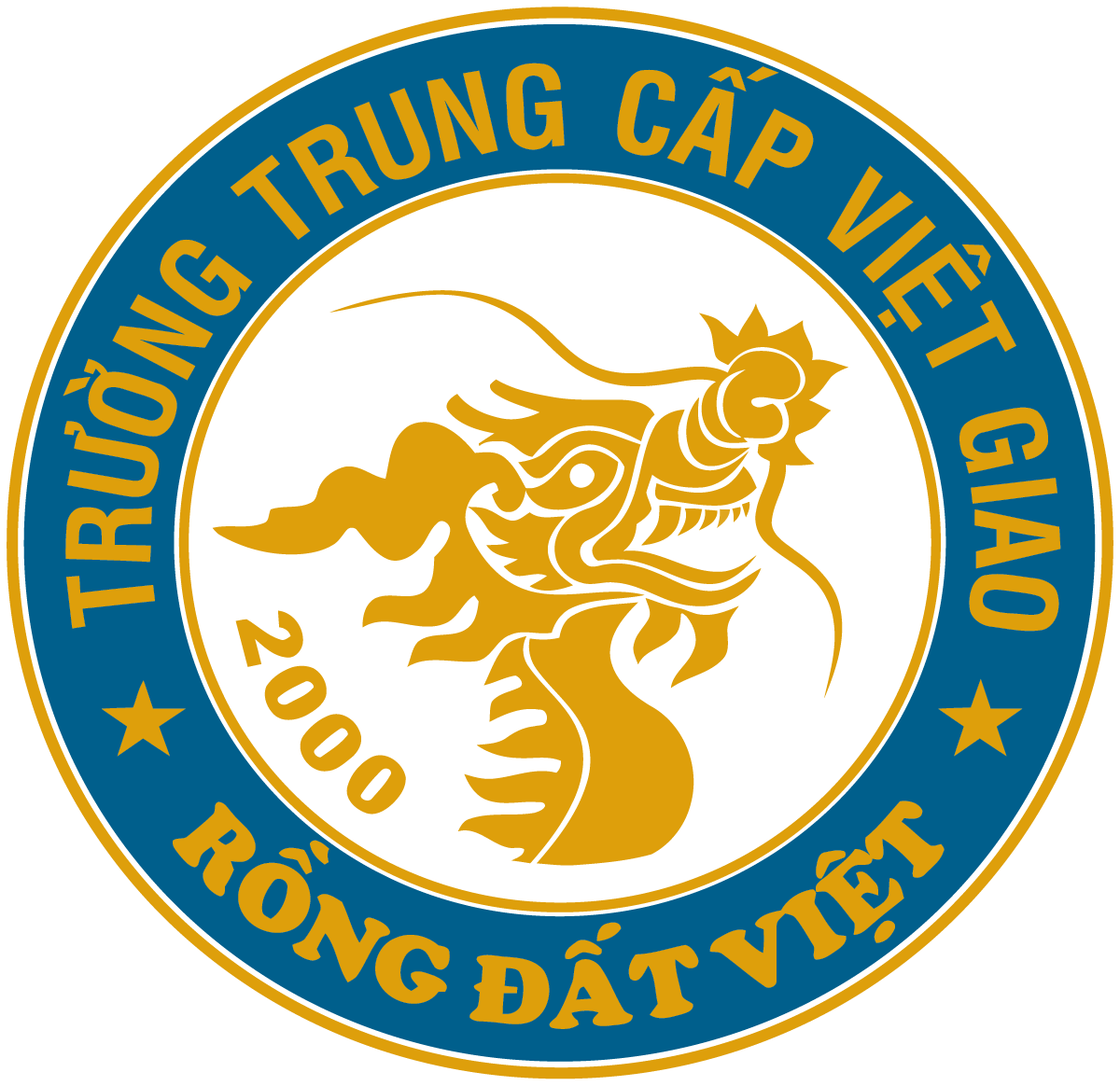 Logo Truong Trung cap nghe Viet Giao