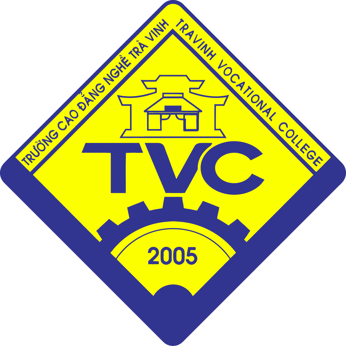 Logo Truong Cao dang Nghe Tra Vinh Tra Vinh Vocational College