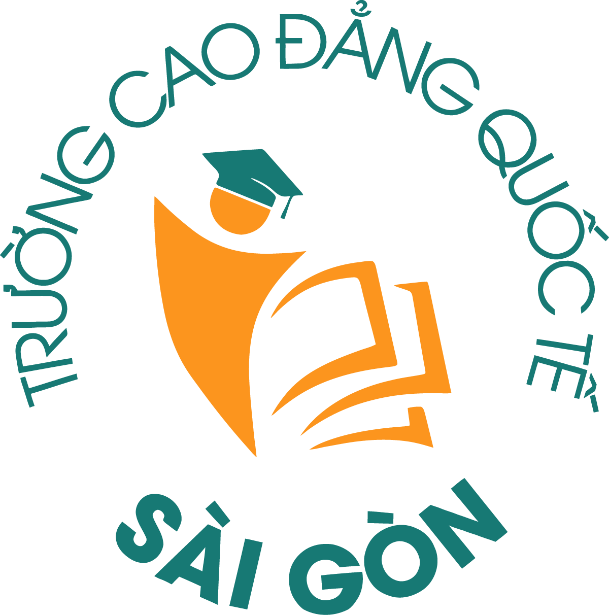 Logo Truong Cao dang Quoc te Sai Gon Co so TPHCM