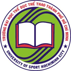 Logo Truong Dai hoc The duc the thao Thanh pho Ho Chi Minh
