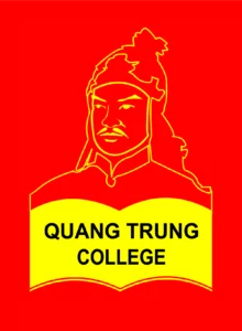 Logo Truong Trung cap Quang Trung