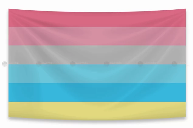 co tu hao dao dong gioi (genderflux pride flag)