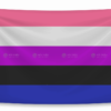 co tu hao ve tinh linh hoat cua gioi tinh (genderfluidity pride flag)